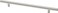 Franklin Brass Cabinet Knob, Stainless Steel, 7-1/2 In (190mm) Drawer Knob, 10 Pack