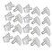 X-DREE Cupboard Cabinet Shelf Support Pegs Pins Bracket Holder Clear 5mm Dia 20Pcs