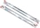 KT Tape Drawer Slide Self Closing Full Extension Ball Bearing Drawer Slides (10")