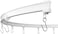 KXLIFE Flexible Ceiling Mount Curtain Track (20 ft), Hospital Curtain Track System, Wall Divider Curtain, Room Divider Ceiling Track System
