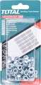 Total Tools M6 Hexagon Nut - Wjhn0612, 60 Pieces
