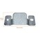 Tiberham Flush Mount Bracket, Tiberham Sectional Sofa Interlocking Clip Furniture Connector, Heavy Duty Connecting Bracket For Large Picture Display Headboard Wall Hardware (4 Pairs)