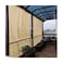 GHHZZQ Balcony Privacy Screen, Permeable Balcony Cover, Sunblock Shade Cloth, Sun Shade Sail For Pool Pergola Swimming Pool (Color : Beige, Size : 3X3m)