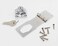 Secfanya Hao-1 Keyed Twist Knob Keyed Chrome Plated Hasp Lock With Keys For Door