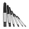 Docooler 6Pcs Broken Bolt Screw Extractor Remover Set Easy Out Drill Bits Tools Kit 3-22mm