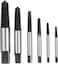 Docooler 6Pcs Broken Bolt Screw Extractor Remover Set Easy Out Drill Bits Tools Kit 3-22mm