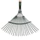 Moonlight 10185 Steel Garden Rake - Panja, Green