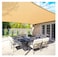 YSHCA Shade Fabric, 85% Shading Rate Shade Cloth, Polyethylene Heavy Duty Shade Sails Sunblock Net For Garden Cover Flowers Plants Patio,Beige_6X18Ft/2X6M