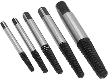 Generic Steel Broken Speed Out Damaged Screw Extractor Drill Bit Guide Set Broken Bolt Remover Easy Out Set