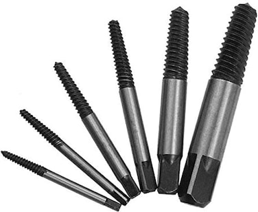 Generic 6 Pcs/Lot Damaged Broken Screws Extractor Drill Bits Easy Out Remover Center Drill Damaged Bolts