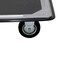 JJSFJH Trolley Portable Adjustable Large Chassis Hand Cart Extended Platform Platform Hand Sack Truck Trolley Transport Heavy Non-Slip Surface