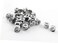 X-DREE 29 Pieces Furniture Cabinet Glass Silver Tone Shelf Support Holder Pins (57562856-A222-11E9-8D7C-4Cedfbbbda4E)