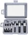 MDINC Steel Damaged Screw Extractor Drill Bit Guide Set Broken Bolt Remover Easy Stripped - 8 Pieces