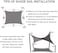 CHiWANJi Pa Sun Sail Shade Square Waterproof Outdoor UV Protection Summer Cool Party Beach Leisure Awning Canopy For Garden With 4 Tie Ropes Outdoor Patio Carport Facility And Activities