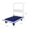 JJSFJH Tools Folding Rolling Flatbed Cart Hand Platform Truck Push Loading Trolley 60 * 90cm Load Bearing About 300Kg