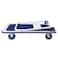 JJSFJH Tools Folding Rolling Flatbed Cart Hand Platform Truck Push Loading Trolley 60 * 90cm Load Bearing About 300Kg
