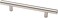 Franklin Brass Cabinet Pull, Stainless Steel, 5-1/16 In (128mm) Drawer Pull, 25 Pack, P01026-Ss-B1