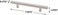 Franklin Brass Cabinet Pull, Stainless Steel, 5-1/16 In (128mm) Drawer Pull, 25 Pack, P01026-Ss-B1