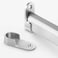 Sipery 10Pcs Oval Closet Rod End Supports Flanges Socket Wardrobe Hanging Rail Rod End Bracket Support For 16mm/0.6Inch Diameter Rod