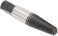 Walfront Cast Steel Screw Extractor G1/2In Broken Removal Tool Damaged Screw Remover Repairing Tool For Water Pipe