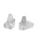 Aexit Furniture (Fastener) Cupboard Cabinet Shelf Holder Support Pin 16X11X15mm (59Ry663Qf548) 100 Pcs