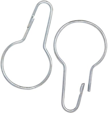 BHT 50 Chain Shower Curtain Hooks Sorting Organization Window Displays