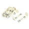 X-DREE 120mmx36mmx45mm Double Clips Curtain Drapery Track Rail Side Mount Bracket 10Pcs (78188Cea-A222-11E9-8D7C-4Cedfbbbda4E)