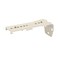 X-DREE 120mmx36mmx45mm Double Clips Curtain Drapery Track Rail Side Mount Bracket 10Pcs (78188Cea-A222-11E9-8D7C-4Cedfbbbda4E)