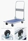 Showay Heavy Duty Folding Trolley Cart 150Kg Platform Flat Hand Barrow Sack Warehouse Folding Platform Trolley