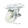 Uxcell Swivel Caster Wheels 1.5 Inch / 40mm Wheel Top Plate Caster With Brake, 66Lb Total Capacity, 4Pcs