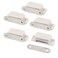 Aexit Home (Home Hardware) Hardware Closet Cabinet Door Stopper Magnetic Catch Stop Self-Aligning Magnet Latch Lock (56Ry829Qf547) White 5Pcs