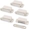 Aexit Home (Home Hardware) Hardware Closet Cabinet Door Stopper Magnetic Catch Stop Self-Aligning Magnet Latch Lock (56Ry829Qf547) White 5Pcs
