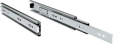 TCH Hardware 14" Inch 100 lb Steel Full Extension Ball Bearing Drawer Slides - Kitchen Cabinet Desk Draw