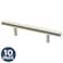 Franklin Brass P15510-Ss-B 3" (76mm) Center Bar Pull, 10-Pack, Brushed Steel, 10 Count