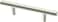 Franklin Brass P15510-Ss-B 3" (76mm) Center Bar Pull, 10-Pack, Brushed Steel, 10 Count