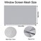 ACBAGI Window Screen Mesh Insect Mesh Screen Fly Mesh Roll Fly Mosquito Net Window Net Fly Screens Fiberglass Screen Mesh For Windows And Door (122X252cmx2Pcs, Black)
