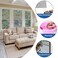 ACBAGI Window Screen Mesh Insect Mesh Screen Fly Mesh Roll Fly Mosquito Net Window Net Fly Screens Fiberglass Screen Mesh For Windows And Door (122X252cmx2Pcs, Black)