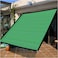 YQZZX Shading Net Sun Shade Sail Garden Courtyard Sun Awning Sunshade UV Protection Outdoor Shade Net, Various Sizes (Color : Green, Size : 1X3m)