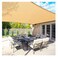 YSHCA Shade Fabric, 85% Shading Rate Shade Cloth, Polyethylene Heavy Duty Shade Sails Sunblock Net For Garden Cover Flowers Plants Patio,Beige_3X9Ft/1X3M