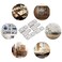 Tiberham Flush Mount Bracket, Interlocking Furniture Connector, Heavy Duty Photo Frame Hook Picture Hanger For Large Picture Display Art Gallery Wall Mount Hardware (5 Pairs)