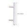 VOSAREA 25 Pieces Stainless Steel Cabinet Pull Furniture Bar Handles For Drawer Dresser Cupboard