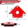 TIOIT COEME Mimoduck Tioit 6 Pcs Arrow Welding Magnet, Magnet Set For Metal Working 25, 50, And 75 lbs Strength Magnetic Holder, 45,90,135,180Degree Angle Fits Welding, Soldering, Assembling