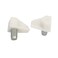 X-DREE Cupboard Cabinet Shelf Support Pegs Pins Bracket Holder White 5mm Dia 20Pcs