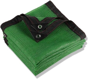 BAOFI Green Shade Net, Sunblock Cloth 6-Pin Encryption Thickened Insulation 80% Shading Rate, Suitable For Garden Outdoor Balcony Succulent Sunscreen Net,2X2m