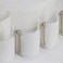 MJMP Pleat Tape For Curtain Heading Vintage Style Small Size (2.8In X 20Yards)