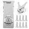 Junluck Keyed Hasp Lock, Hasp Lock, Safety Hasp, Stable For Home Household Family Furniture