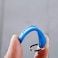 YIMIDM Key Tags, 16Pcs Key Fobs Labels With Split Ring Key Fobs Id Tags For Luggage Pet Name Memory Stick Tags (8 Colors)