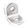 Uxcell Furniture Shelf L Shaped Angle Bracket Corner Braces Support 20mm X 20mm X 16mm,25 Pcs