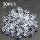 Jdesun Shelf Support Pegs, 50 Pieces Shelf Bracket Pegs Shelf Support Pegs Shelf Holder Pins Cupboard Shelf Pegs Clips For Cabinet Closet Cupbord Kitchen Furniture Book Shelves Supplies