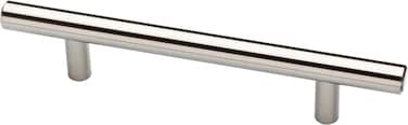 Franklin Brass Cabinet Pull, Stainless Steel, 3-3/4 In (96mm) Drawer Handle, 25 Pack